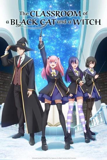 انمي The Classroom of a Black Cat and a Witch